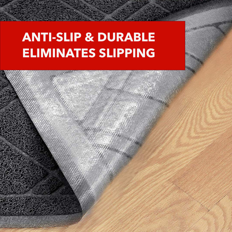 SlipToGrip Universal Door Mat, Jumbo Coverage Indoor Or Outdoor